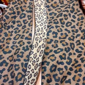 A cheetah belt